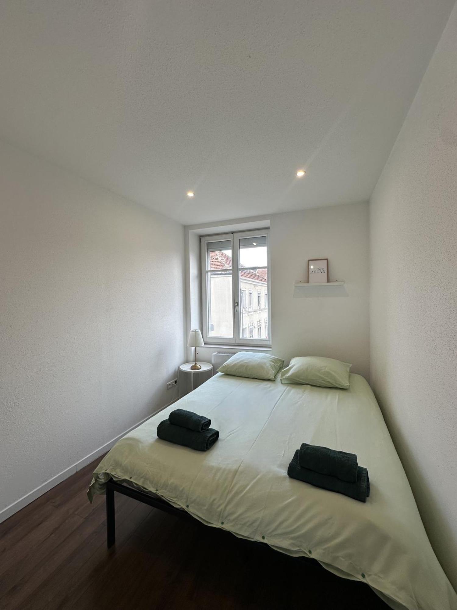 # Le 3 # Joli Appartement T3 Mulhouse Centre, Neuf, Calme Et Tout Equipe Экстерьер фото